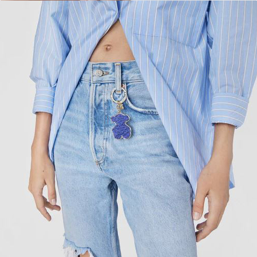 Llavero Tous Oso kaos mini evolution morado | LLaveros mujer