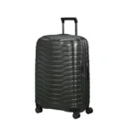 maleta samsonite proxis meidana verde mate lateral | maletas rigidas