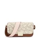 Bandolera M Tous Kaos Icon beige | Bolsos solapa