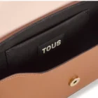 Bandolera M Tous Kaos Icon beige | Bolsos solapa
