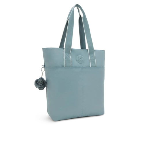 bolso kipling hanifa azul latera | bolsos Kipling mujer
