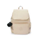 mochila kipling s city zip s beige | mochilas mujer