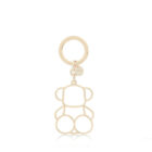 llavero Tous Shilhouette dorado bold bear | llavero tous Oficial