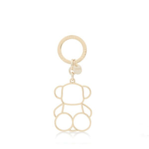 llavero Tous Shilhouette dorado bold bear | llavero tous Oficial