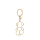 llavero Tous Shilhouette dorado bold bear | llavero tous Oficial