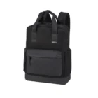 mochila american tourister soulpack negro lateral | mochilas viaje
