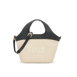 capazo pequeño tous lirio canvas | bolsos Tous oficial