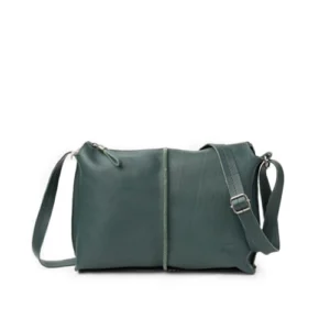 Bandolera Biba piel New Sylva verde | Bolsos biba online