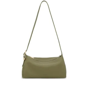 bandolera tous piel fold verde | bolsos tous online