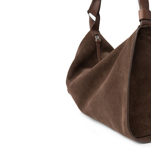 Bolso Biba Beaver piel marrón detalle | Bolsos Biba