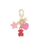 llavero tous puffed motifs rosa | llaveros tous oficial