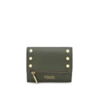 Billetera S Tous Jewelry Studs caqui | Complementos Tous