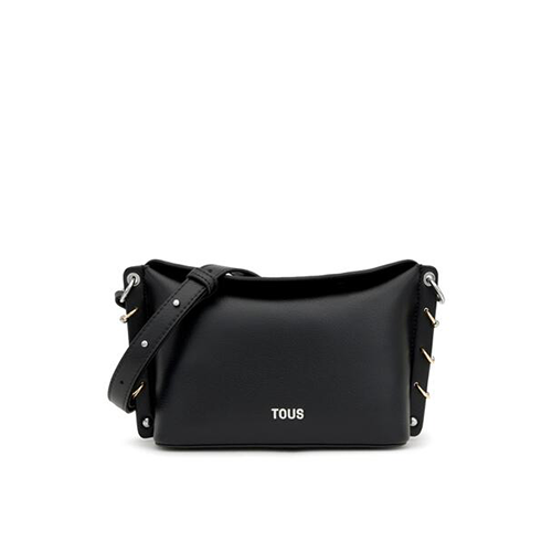 Bandolera S Tous Jewelry Studs negro | Bolsos Tous