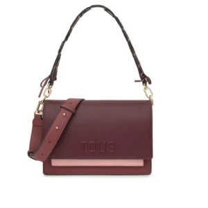 bandolera tous audree saffiano burdeos | bolsos Tous Oficial