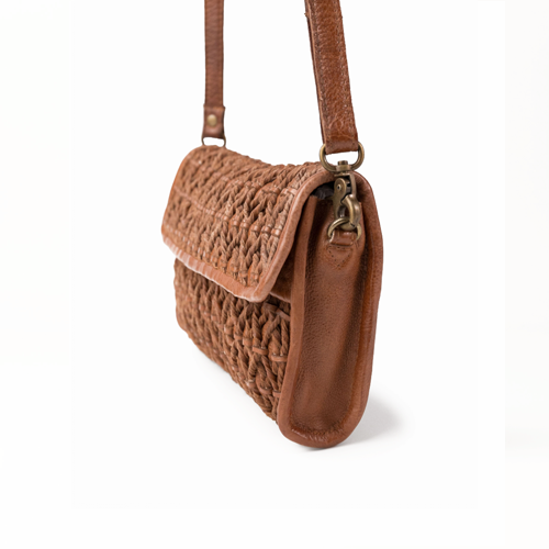 bandolera biba piel nekimi cuero | bolsos biba piel
