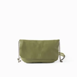 bolso biba piel orange verde | bolso Biba piel