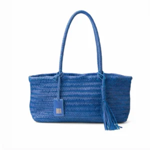 bolso biba piel perkins azul | bolso biba piel