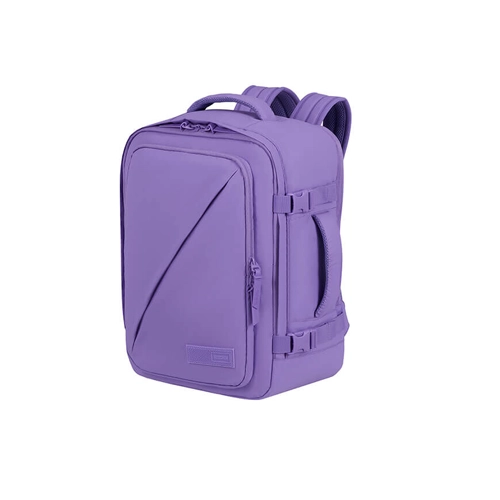 mochila american tourister s m take2 cabin morado | mochilas bajo asiento american tourister
