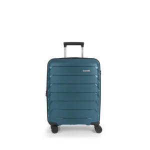 maleta gabol cabina origami turquesa frente | maletas cabina gabol