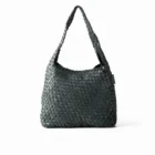 bolso biba piel killen verde | bolsos piel biba