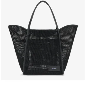 capazo l tous tulio mesh negro | bolsos tous Oficial