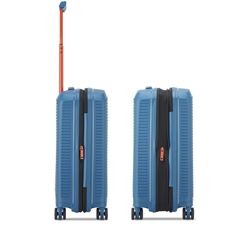 maleta roncato arcade cabina azul ampliacion | maletas roncato cabina