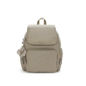 mochila kiplint city zip s taupe | mochilas kipling