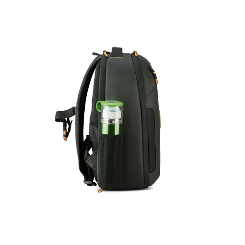 mochila roncato norway verde perfil | mochilas roncato