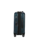 maleta samsonite cabina nexis azul perfil | maleta cabina rigido samsonite