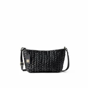 bolso biba piel elk negro | bolsos piel biba