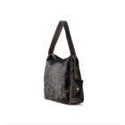 bolso biba piel genola marron lateral | bolsos piel biba