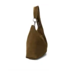 bolso biba piel jackpot verde lateral | bolsos piel biba
