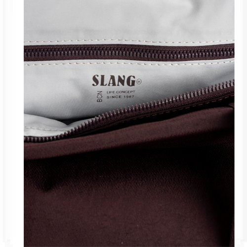 bandolera slang zenith burdeos interior | bolsos slang online
