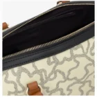 bowling medianao kaos icon begie negro detalle | bolso Tous oficial