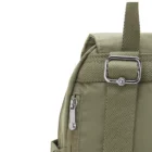 mochila kipling city pocket s verde detalle | mochilas kipling online